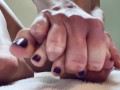 Preview: Orgasmic oil foot massage with cock tease dirty talking