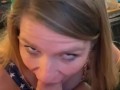 SLUT WIFE SUCKS TWO DICKS AT THE SAME TIME 