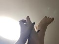 Sexy massage for lesbian feet 