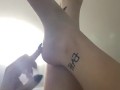 Sexy massage for lesbian feet 