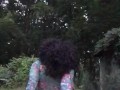 Outdoor twerk bbw tease