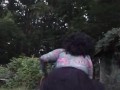 Outdoor twerk bbw tease