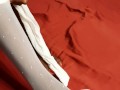 Ebony wearing white Nylons