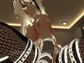 Tattoo Elf In Fishnet Hopes You Like It Personal Ride Strip Cock Grinding Twerk POV Lap Dance