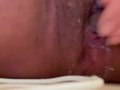 Masturbating myself with my lipgloss