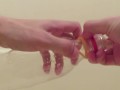 I tried to put a condom on a plastic bottle, but it failed.