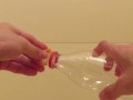 I tried to put a condom on a plastic bottle, but it failed.