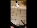 Hairy ginger out in public pulling that cock around str8 guys