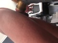Railing my lubed cock into fleshlight