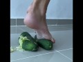 Cucumber crushed to pieces PREVIEW