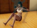 Jean grabs Mikasa on the last rep