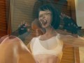 Jean grabs Mikasa on the last rep