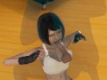 Jean grabs Mikasa on the last rep