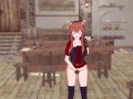 Raphtalia squirts at tavern! (tate no yuusha) (3d hentai)