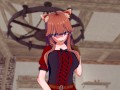 Raphtalia squirts at tavern! (tate no yuusha) (3d hentai)