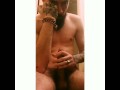 Bearded beast jacks off and cums (p1)