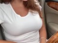 Caught being naughty in a parking lot