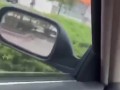 Caught being naughty in a parking lot