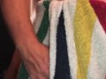 Swallowing a fresh CUMSHOT immediately after showering this morning before going to work, so yummy 