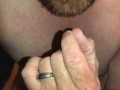 Swallowing a fresh CUMSHOT immediately after showering this morning before going to work, so yummy 