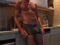 Evening pleasure in the kitchen