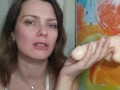 Hot milf slobbering blowjob, cum with ahegao face - LittleMaryLove