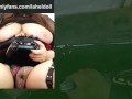 Big Titty Goth Girl Plays Games Nude (DISHONORED NAKED) Part 2