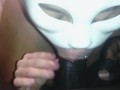Black guy fucks his ex thick ass stepsister in a mask