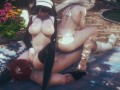 Threesome queen and nun - Hentai - (Uncensored)