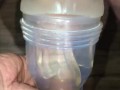 30 minutes of Edging Solo with Adult Toys: Foreskin Play, Dildo use, Fleshlight, Cum Eating Fun