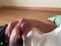 個人撮影 ムラムラオナニー　即発射　HORNY HANDJOB JAPANESE CREAMIE CUMSHOT HOT GUY HENTAI