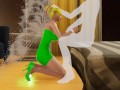 Tinker Bell is caught while exploring a house