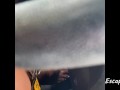 Horny MILF Squirting While Driving