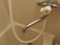 Put a condom on the faucet and fill it with water. And the condom bursts!!