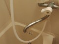 Put a condom on the faucet and fill it with water. And the condom bursts!!