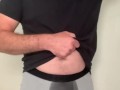 Hot Dad Bod DILF Pissing in Boxers - Ric Ashland
