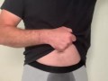 Hot Dad Bod DILF Pissing in Boxers - Ric Ashland