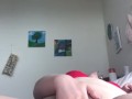Girl masturbating until she cums hard part 1 