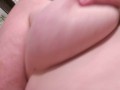 V650 Makeup free face and sexy pearl g string rubbing on my clit for Bears second order of panties