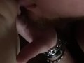 My husband caresses my sweet pussy and I cum with pleasure