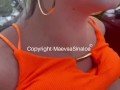 Maevaa Sinaloa - Je me fais baiser Squirt et me prend une faciale sur un parking extérieur en public