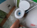 HD Cute AMATEUR BABE Pissing Strong Stream And FARTING/Female POV