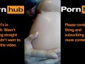 I was hungry, so I ate my own cum.