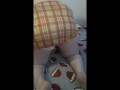 Upskirt diaper (preview, voyeurism, diaper, nappy, big bum, bbw school skirt)