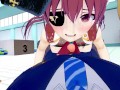 【REAL POV】Houshou Marine gets dicked for 12 minutes straight