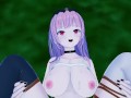 【REAL POV】Mori Calliope nighttime secret park fun