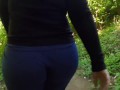 Huge Ass Wife Wedgie Walking Public