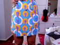 Horny webcam girl masturbating