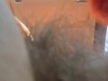 Flashing no panties pussy and tits while driving car. AMoteur milf public car masturbation. outdoor