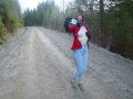 This is how I shoot my solo videos - Risky public nudity in the mountains